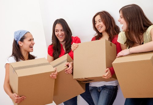 Staff investigating a storage complaint with records