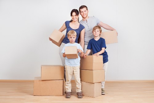 Household packing and transport for removals in Leabridge