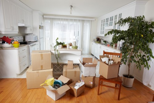 Apartment move with careful loading for small removals