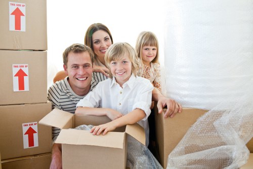 Secure storage facility for furniture and belongings in Leabridge